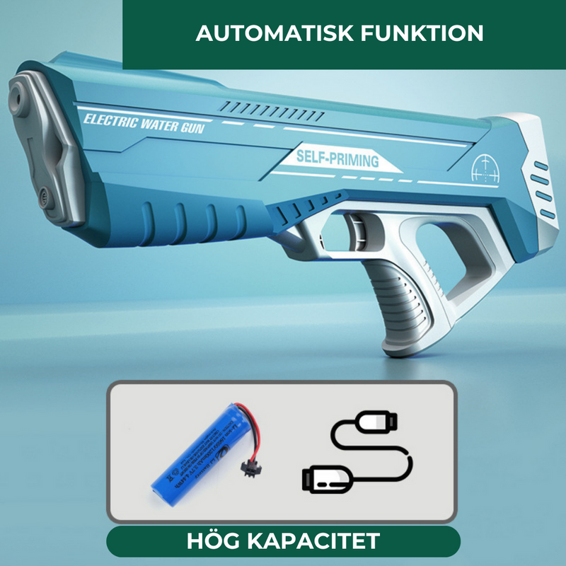 Mega Blaster™ - Elektrisk vattenpistol