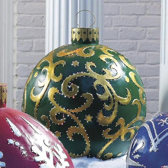 Jul PVC uppblåsbara dekorationsbollar