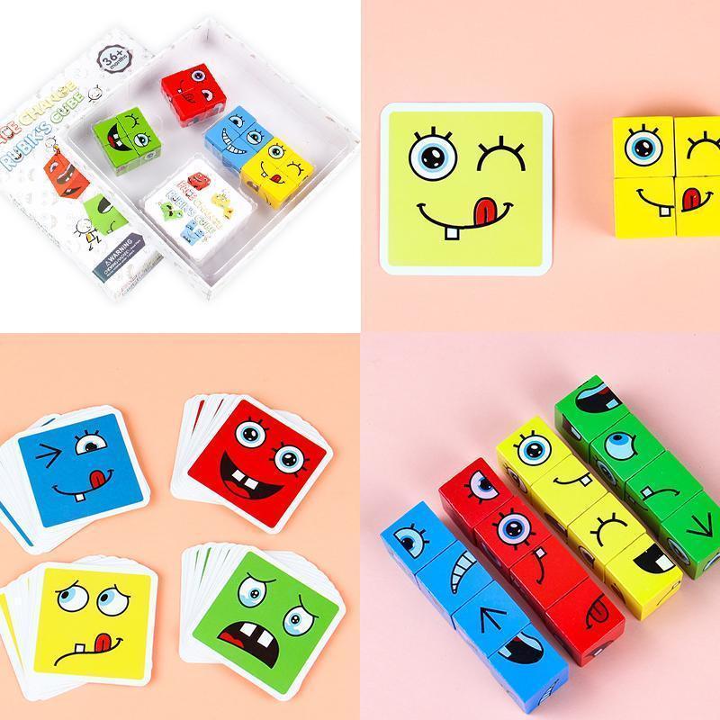 Emoji Rubik's Puzzle Game - Håll barnen borta från skärmarna