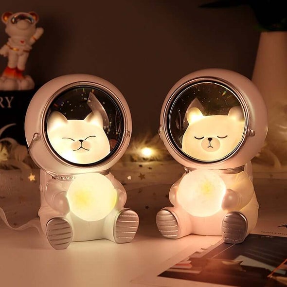 Astronaut LED-nattljus
