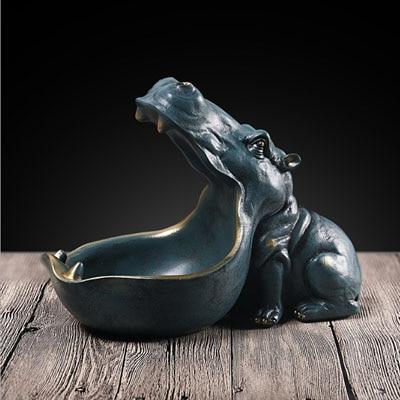 Flodhäst Sculptur - Dekoration