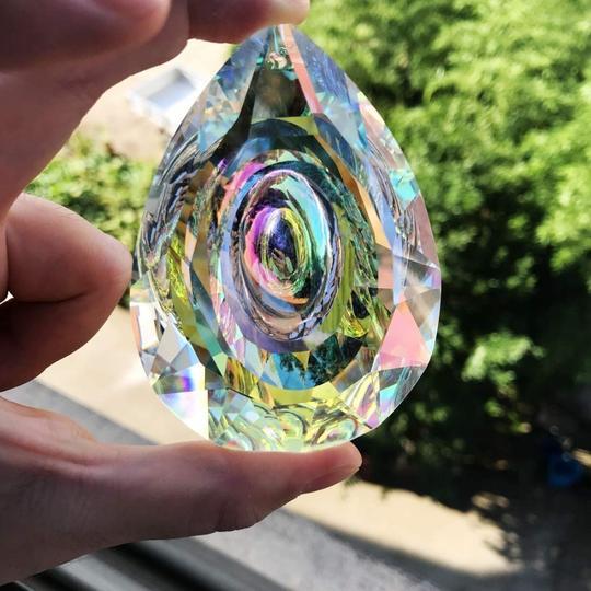 Hängande kristaller Prism Suncatcher