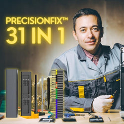 PrecisionFix™ - 31 in 1 schroevendraaierset voor probleemloze reparaties - Jumplein